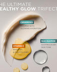 L'Oreal Paris Bright Reveal Vitamin C Glow Moisturizer, Supercharged Facial Moisturizer to Brighten Skin, Even Tone and Hydrate for 72HRs, Includes SPF 50 Sample