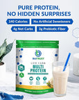 BioTrust Low Carb Protein Powder – Natural and Delicious Whey & Casein Blend from Grass-Fed Hormone Free Cows – Non GMO, Soy Free, Gluten Free, Hormone Free (Vanilla)