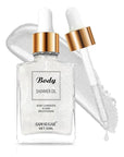 Shimmering Body Oil,Face & Body Glitter Makeup Liquid for Women