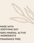 Aveeno Protect + Soothe Face Mineral Sunscreen with Broad Spectrum SPF 30 for Sensitive Skin, Lightweight & Non-Greasy Face Sunscreen, Water-Resistant UVA/UVB Protection, 1.7 fl. oz