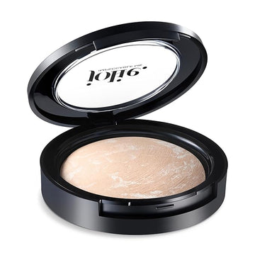 Jolie Baked Mineral Colour Tones Foundation - Ultra Beathable & Blendable Skin Perfecting Foundation (Simply Beige)