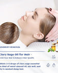 HIQILI 1 Fl Oz Clary Sage Oil Essential Oil, 100% Pure Undiluted for Diffuser, Aromatherapy - 30ml