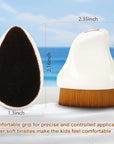 Sunscreen Applicator for Kids,Sunscreen Brush Sunblock Applicator with Protective Case for Kids,Baby,Adult,Beach Essentials for Sunscreen, Suncream and Sun Lotions (White A)