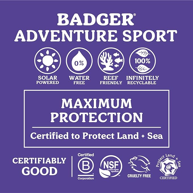 Badger SPF 50 Mineral Sunscreen and SPF 30 Mineral Face Sunscreen