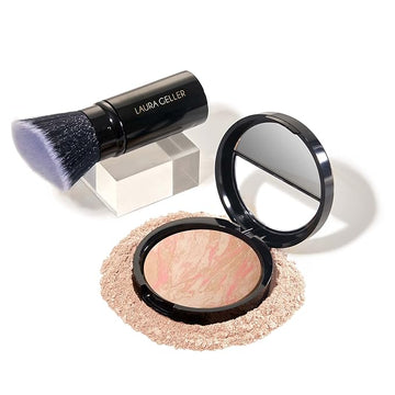 LAURA GELLER NEW YORK 59mm Baked Balance-n-Brighten Foundation Set, Porcelain