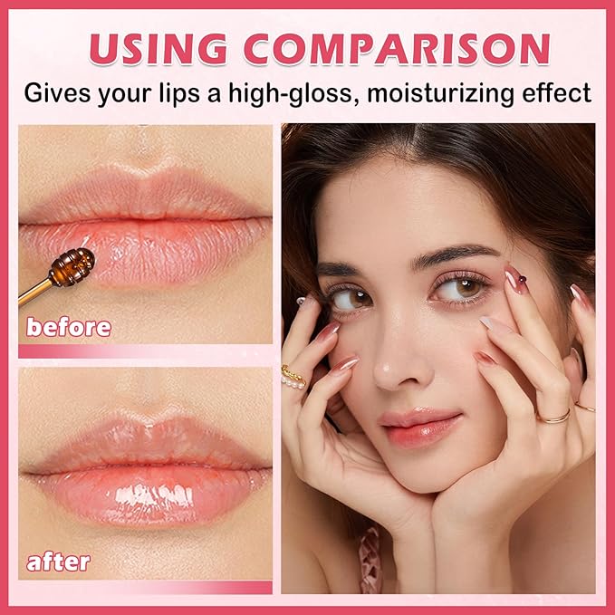 NVLEPTAP 3PCS Bee Lip Balm Honey
