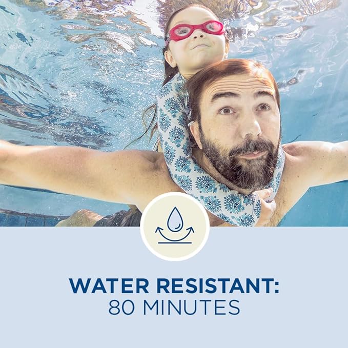 Coppertone Pure and Simple Mineral Sunscreen Spray SPF 50 (5 Oz) + Sunscreen Stick SPF 50 (0.49 Oz) with Zinc Oxide Protection, Hypoallergenic, Fragrance Free