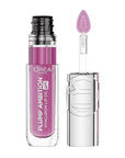 L'Oreal Paris Plump Ambition pH Hyaluron Lip Oil, Color Shifting Lip Tint with 24HR Hydration, Volumizing Shine and Lasting Color, 050 pH Lilac