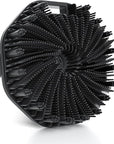 Silicone Body Scrubber, Exfoliating Body Wash Scrubbers Exfoliator, Shower Body Brush for Effective Showering Exfoliation and Gentle Massage (Black)