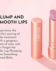LAWLESS Forget the Filler Lip Plumping Line Smoothing Tinted Balm, Cupid, Pink, 0.09 Ounce
