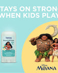 Coppertone Pure and Simple Kids Exclusive Disney Moana Sunscreen Stick SPF 50, Hypoallergenic, Mineral Sunscreen for Kids, Water Resistant, Oxybenzone and Octinoxate Free, 0.49 Oz Stick