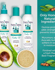 Fairy Tales Curly Q Kids Shampoo - Hydrating for Curly and Multicultural Hair, All Curl Types - Paraben, Sulfate, Gluten, and Nut Free - 32 oz