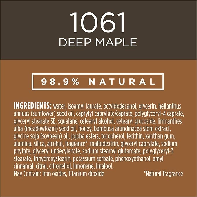 BURTS BEES Deep Maple Goodness Glows Liquid Makeup, 1 FZ