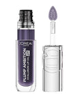 L'Oreal Paris Plump Ambition pH Hyaluron Lip Oil, Color Shifting Lip Tint with 24HR Hydration, Volumizing Shine and Lasting Color, 090 pH Berry Noir