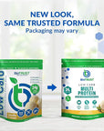 BioTrust Low Carb Protein Powder – Natural and Delicious Whey & Casein Blend from Grass-Fed Hormone Free Cows – Non GMO, Soy Free, Gluten Free, Hormone Free (Vanilla, 3-Pack)