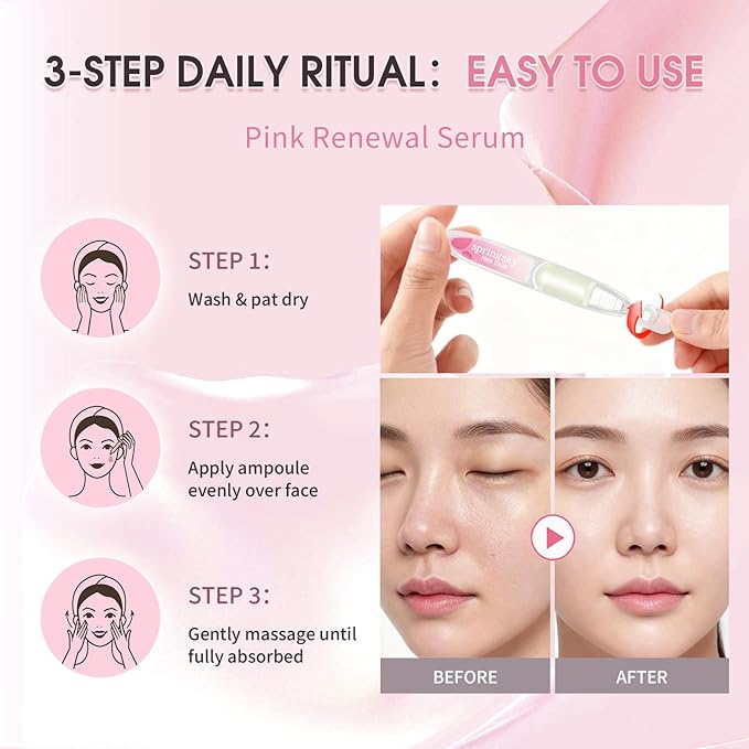 Salmon DNA PDRN Serum,99% Salmon DNA PDRN Ampoule,Anti-wrinkle, Anti-aging, Brightening, Moisturizing and repairing with Collagen, Glutathione, Hyaluronic Acids & Snail Serum,0.05 fl.oz x 30e