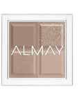 Almay Eyeshadow Palette, Longlasting Eye Makeup, Single Shade Eye Color in Matte, Metallic, Satin and Glitter Finish, Hypoallergenic, 130 The World Is My Oyster, 0.1 Oz