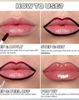 Cilrofelr Peel Off Lip Liner Stain, Long Wear Lip