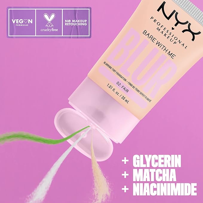 NYX PROFESSIONAL MAKEUP Bare With Me Blur Skin - Pale