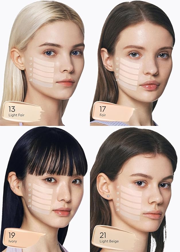 MISSHA M PERFECT COVER SERUM BB CREAM No.13 Light Fair- Fair with Cool Undertone, Skin Tint, Tinted Moisturizer, Skin Care Foundation Makeup, Superfood Complex, Glass Skin, Korean Makeup,1.18 Fl oz