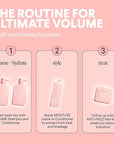 MONDAY HAIRCARE Volume Shampoo + Conditioner Set (2 Count) 12 oz. For Thin, Fine, and Oily Hair Made with Coconut Oil, Ginger Extract, and Vitamin E 100% Recyclable Bottle