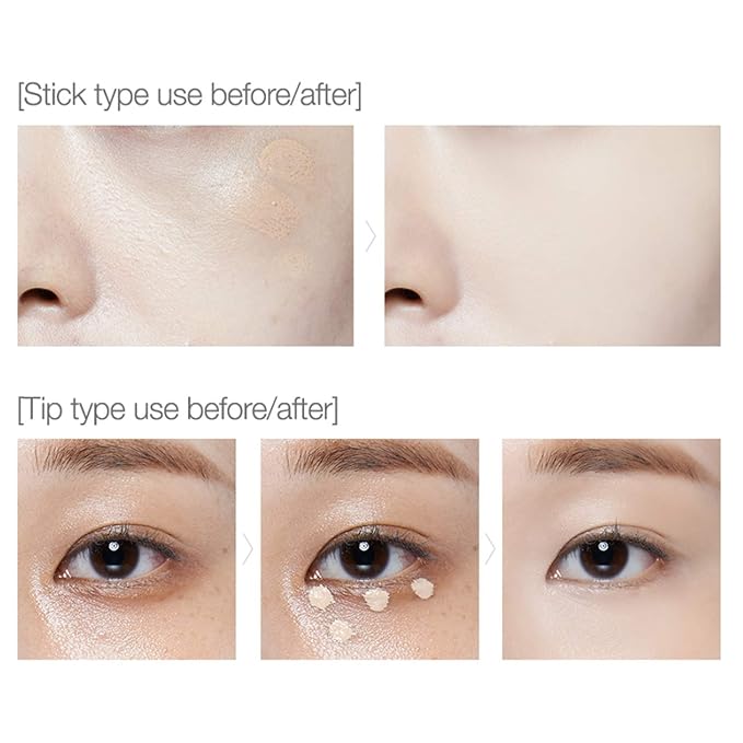 THESAEM Cover Perfection Ideal Concealer Duo (#1.5Natural Beige) Crease-Proof Concealer