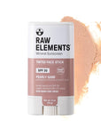 Raw Element Ultra-Moisturizing Face Tint Sunscreen, SPF 30+, Non Toxic Mineral Face Cream, Non Nano Zinc Oxide, Reef Friendly, Safe for All Ages, 0.5 oz, Pearly Sand, Pack of 1