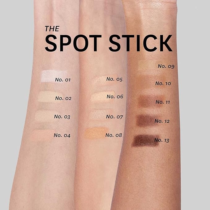 Jillian Dempsey Spot Stick Concealer | Easy Blending Matte Concealer for Blemishes & Uneven Skin Tones | Shade No. 13: Deep with Plum Undertones