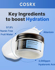 COSRX Hyaluronic Acid Moisturizing Cream, Long-lasting Hydration, Rich Moisturizer for Sensitive Skin 3.52 oz / 100g, Korean Skin Care, Animal Testing Free, Parabens Free