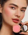 Oulac Yellow Pink Blushers for Cheeks Fair Skin 8g