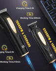GSKY Mens Hair Clipper, Hair Cutting Kit, Beard Trimmer for Men, Foil Shavers, Hair Trimmer Barber Clippers Set, Mens Clippers and Grooming Set, Barber Trimmers Professional, Beard Shaver for Men