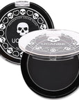 UCANBE Black Cream Face & Body Makeup Foundation, Professional Non-Toxic Greasepaint, Halloween Face Body Paint Palette for Kids & Adults, Facepaint for SFX Clown Zombie Vampire Skull Skeleton Cosplay