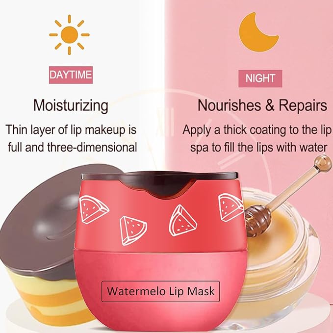 2 PCS Bee Lip Balm Honey Lines
