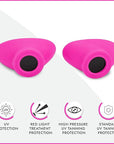 Super Sunnies Slim Flex UV Eye Protection, FDA Compliant Individual Tanning Goggles Eyeshields