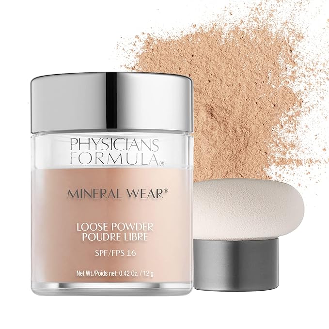 Physicians Formula Mineral Wear Talc-Free Loose Powder Creamy Clinicially Tested