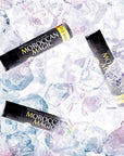 Moroccan Magic Organic Peppermint Eucalyptus Lip Balm 3 Pack | Ultra-Hydrating Argan & Essential Oil Lip Moisturizer + Vitamin E | Natural Mint Chapstick for Dry Lips | Non-Toxic | Organic Lip Balm