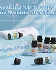 Bath Fragrance Oils Set, ARVIDSSON Natural Spa Essential Oils for Diffuser, Soap and Candle Making, Vanilla & Coconut, Lavender Bliss, Sparkling Grapefruit, Citrus Verbena, Amber Oud, Scented Oils
