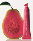 Summer Fridays Tinted Lip Butter Balm - Conditioning Vegan Lip Balm for Instant Moisture, Shine & Hydration - Sheer-Tinted, Soothing Skincare - Pink Guava (.5 Oz)