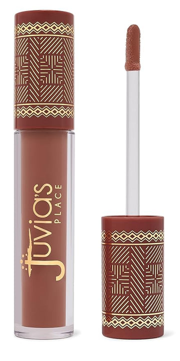Juvia's Place Coffee Shop Lip Gloss - Cookie Butter - Hydrating Butter Lip Gloss for Women, Long-Lasting Shine, Moisturizing Glass-like Finish, Plumping Non-sticky, Suitable for every vibe