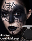 UCANBE Black Cream Face & Body Makeup Foundation, Professional Non-Toxic Greasepaint, Halloween Face Body Paint Palette for Kids & Adults, Facepaint for SFX Clown Zombie Vampire Skull Skeleton Cosplay
