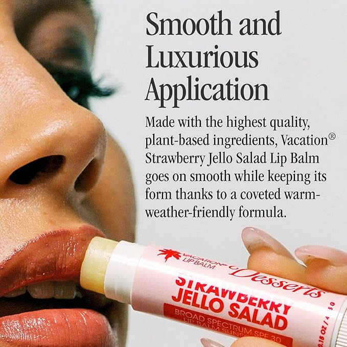 Vacation Strawberry Jello Salad SPF 30