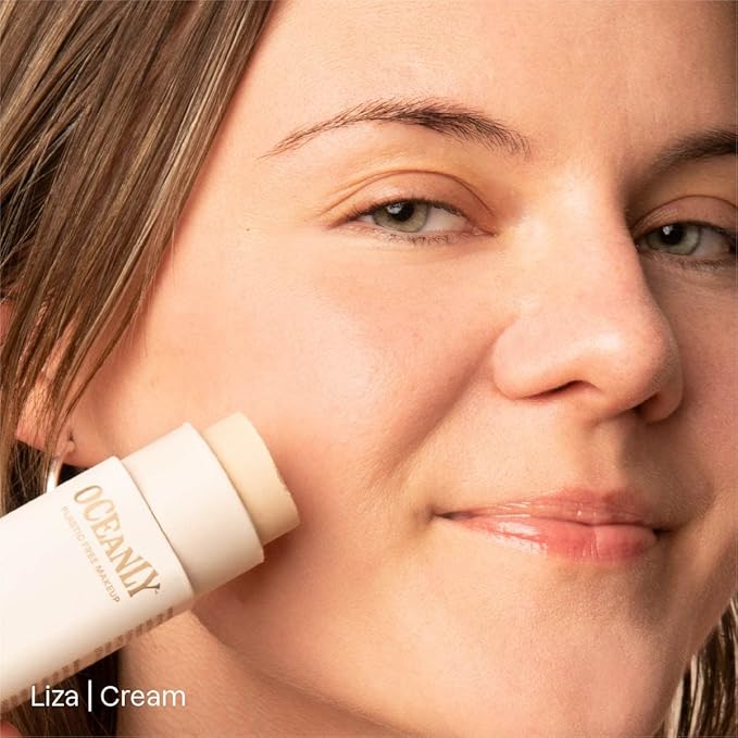 ATTITUDE Oceanly Light Coverage Foundation Stick, Titanium Dioxide-Free, 0.42 Ounces