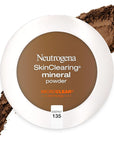 Neutrogena SkinClearing Mineral Acne-Concealing Pressed Powder Compact, Shine-Free 38 oz