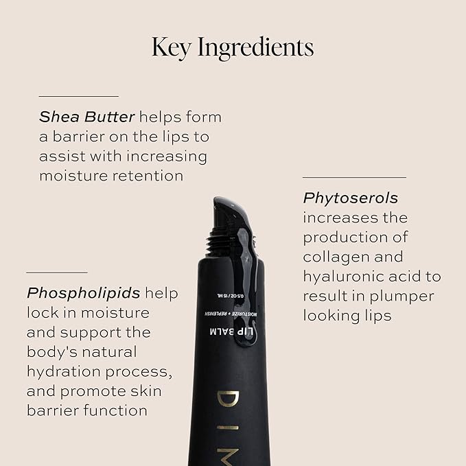 DIME Beauty Lip Balm, Hydrating Lip 5 oz