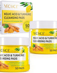Turmeric kojic acid cleansing pads