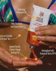 Tanning Club - Tan De Soleil Orange Gel - SPF 6 Sun Tanning Lotion - Botanical Formula for Sun-Kissed Glow - 100ml