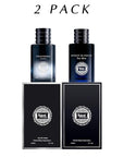 Hybrid & Company Mens 2 Pcs Crisp Eau De Toilette Vaporisateur Natural Spray