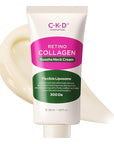 CKD Retino Collagen Gua Sha Neck Cream [Refill] - Firming Cream for Neck and Jawline Tightening, Lifting, and Wrinkle Reduction without Stainless Steel Roller. Korean Skin Care,1.69 fl oz.