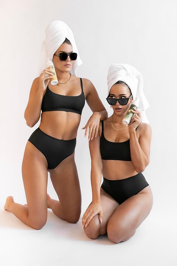 Chocolate Glaze Tanning Mousse | Easy Application & Instant Gratification | Dries Immediately Without Leaving You Sticky | Non-Scented, Streak Free (Dark)