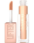 Maybelline Lifter Gloss, Hydrating Lip Gloss with Hyaluronic Acid, Sun, Clear Neutral, 0.18 Ounce
